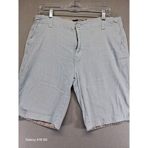 Company 81 Men's Flat Front Shorts Blue White Size 34